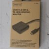 Digitus SALE OUT. DIGITUS USB Type-C to HDMI Adapter, 4K@30Hz black | Digitus USB Type-C to HDMI Adapter | DA-70852 | Black | USB Type-C | UNPACKED, SCRATCHED | 0.15 m DA-70852SO