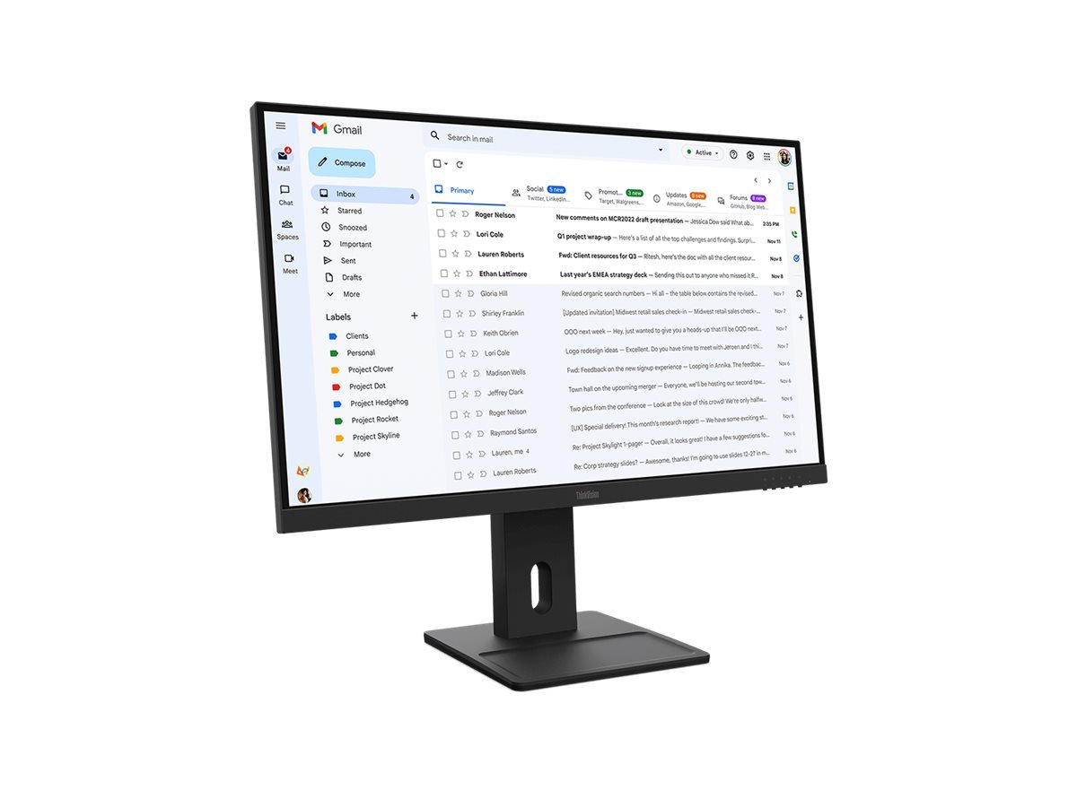 Lenovo Lenovo ThinkVision E27-40 27 1920x1080/16:9/300 nits/DP/HDMI/Black/3Y Warranty | Lenovo 64BCMAT4EU