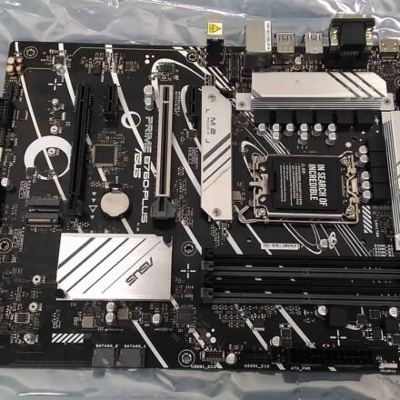 Asus SALE OUT. ASUS PRIME B760-PLUS | Asus PRIME B760 PLUS | Processor family Intel | Processor socket LGA1700 | DDR5 | Number of SATA connectors 4 | USED, REFURBISHED, WITHOUT ORIGINAL PACKAGING AND ACCESSORIES, ONLY BACKPANEL INCLUDED 90MB1EF0-M1EAY0SO