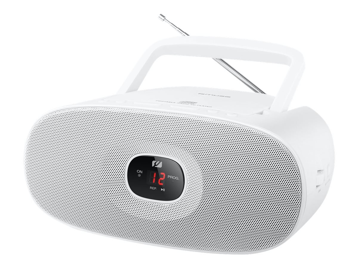 Muse Muse | MD-202RDW | Portable radio CD player | White MD-202RDW