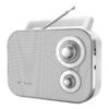Muse Muse | Portable Radio | M-051RW | AUX in | White M-051RW