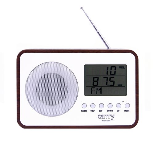 Camry Camry | Digital Radio | CR 1153 | 5 W | White/woden CR 1153