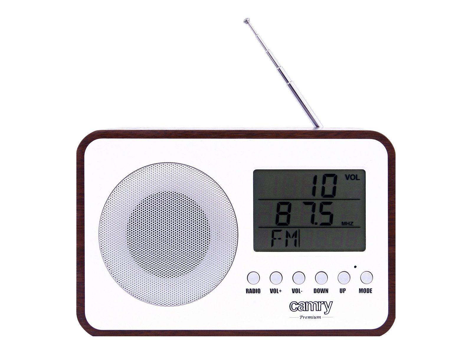 Camry Camry | Digital Radio | CR 1153 | 5 W | White/woden CR 1153