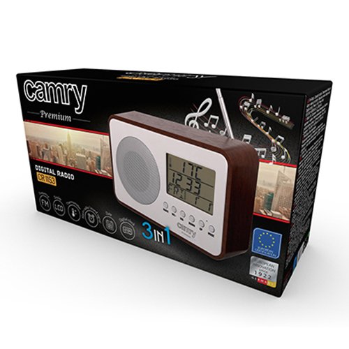 Camry Camry | Digital Radio | CR 1153 | 5 W | White/woden CR 1153