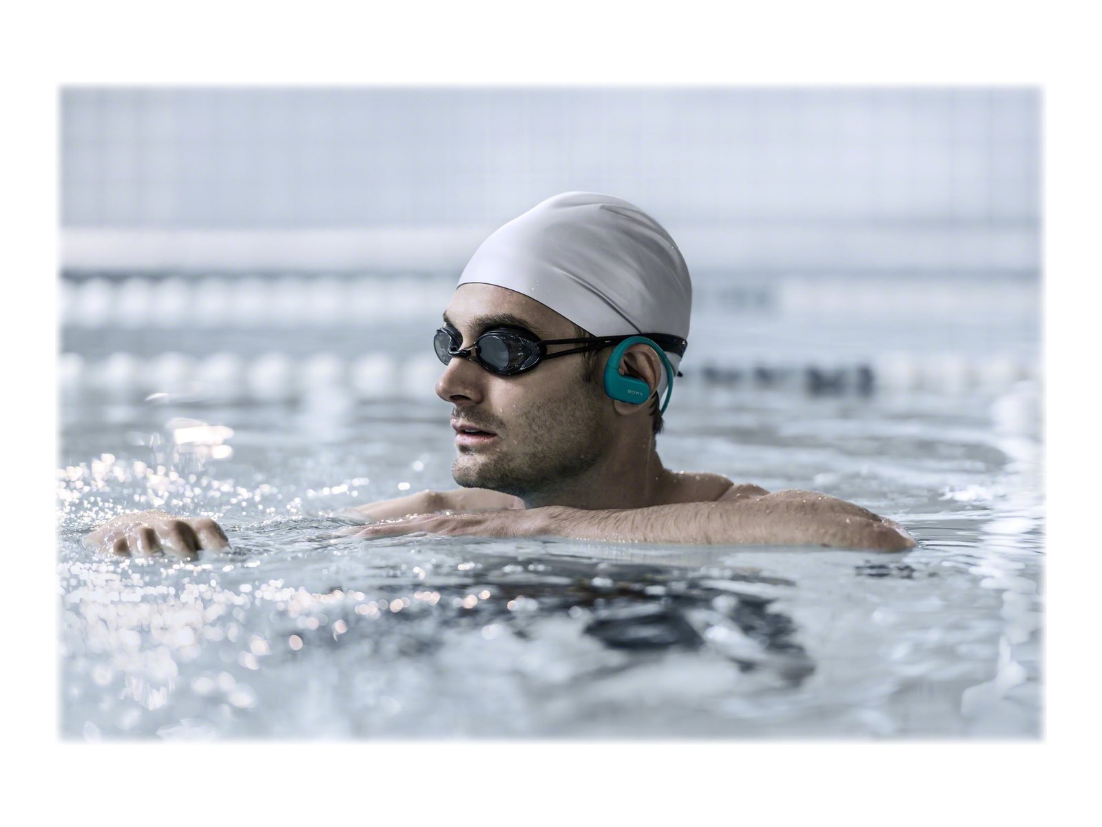 Sony Sony | Waterproof and Dustproof Walkman | NW-WS413L | Internal memory 4 GB | MP3, Linear PCM | USB connectivity NWWS413L.CEW