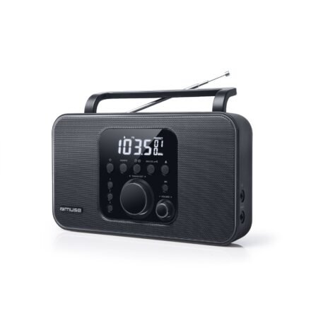 Muse Muse | Radio | M-091R | Alarm function | AUX in | Black M-091R