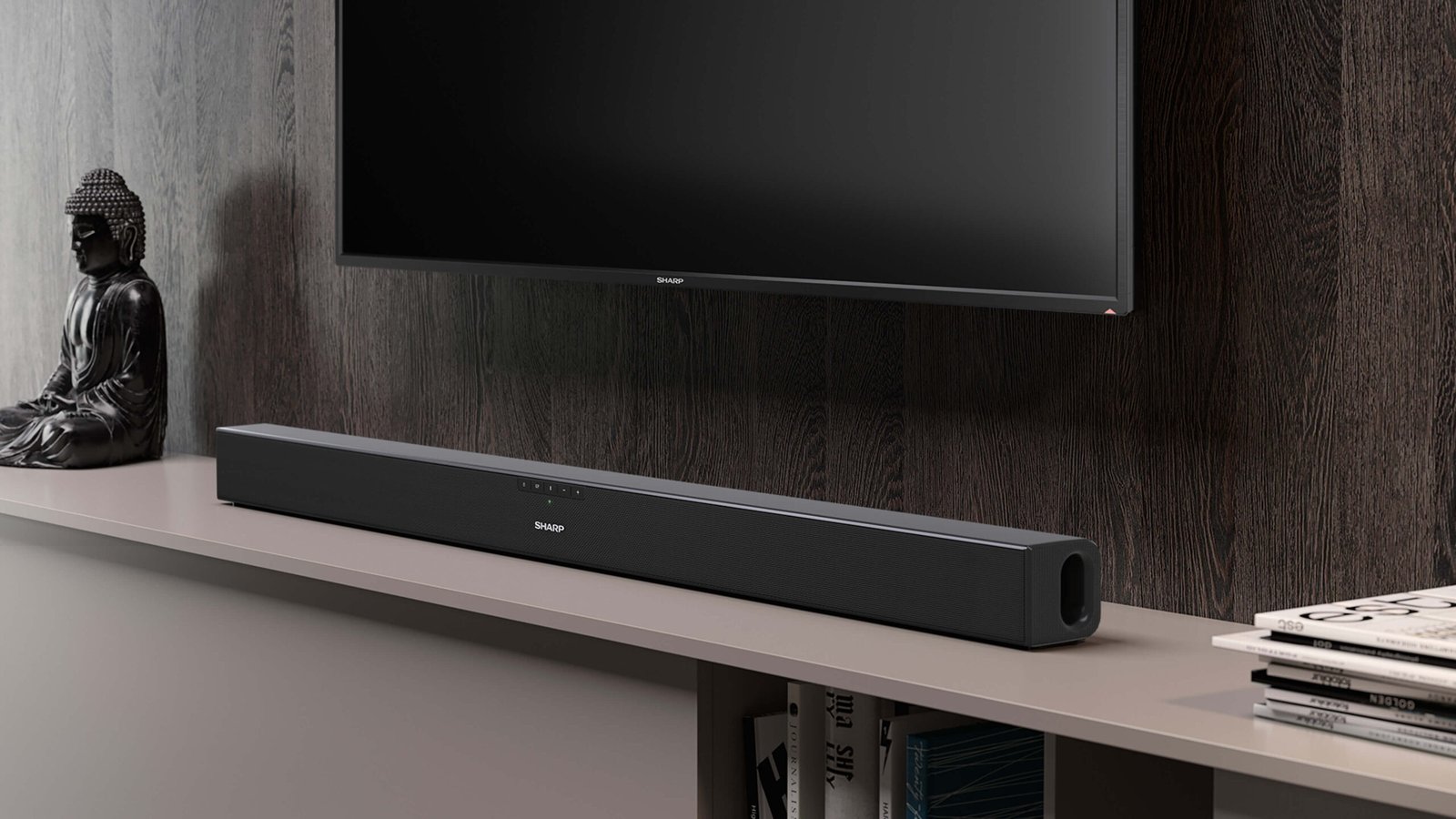 Sharp Sharp | HT-SB140(MT) 2.0 Slim Soundbar | Bluetooth | 150 W HT-SB140(MT)