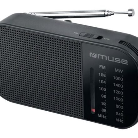 Muse Muse | M-025 R | Portable radio | Black M-025R