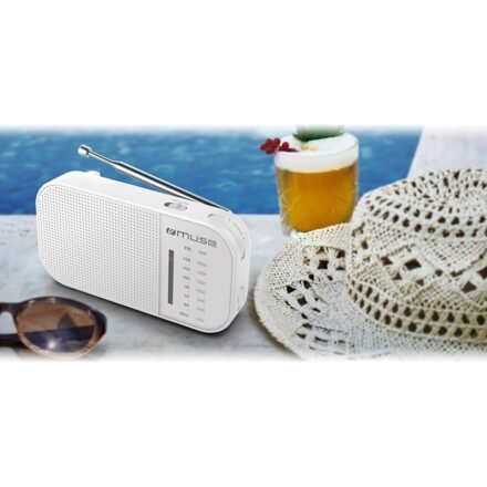 Muse Muse | M-025 RW | Portable radio | White M-025RW