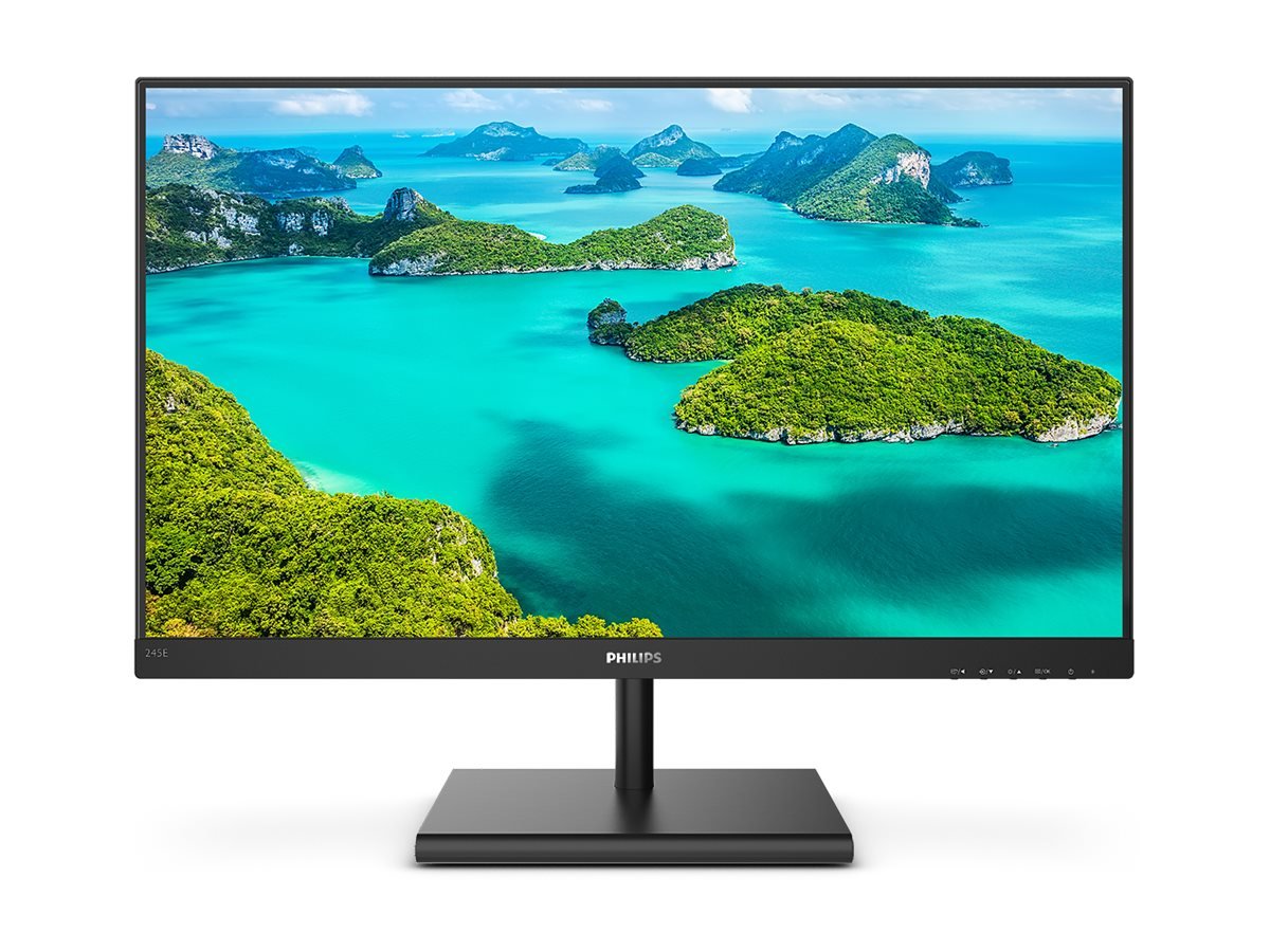 Philips Philips | LCD monitor | 245E1S | 23.8 " | IPS | QHD | 16:9 | 75 Hz | 4 ms | 2560 x 1440 | 250 cd/m² | HDMI ports quantity 1 | Black 245E1S/00