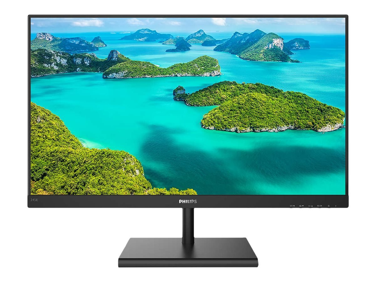 Philips Philips | LCD monitor | 245E1S | 23.8 " | IPS | QHD | 16:9 | 75 Hz | 4 ms | 2560 x 1440 | 250 cd/m² | HDMI ports quantity 1 | Black 245E1S/00