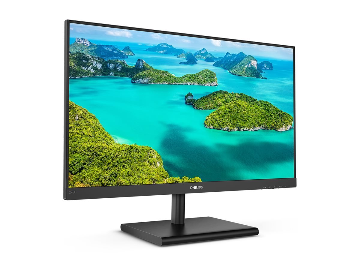 Philips Philips | LCD monitor | 245E1S | 23.8 " | IPS | QHD | 16:9 | 75 Hz | 4 ms | 2560 x 1440 | 250 cd/m² | HDMI ports quantity 1 | Black 245E1S/00