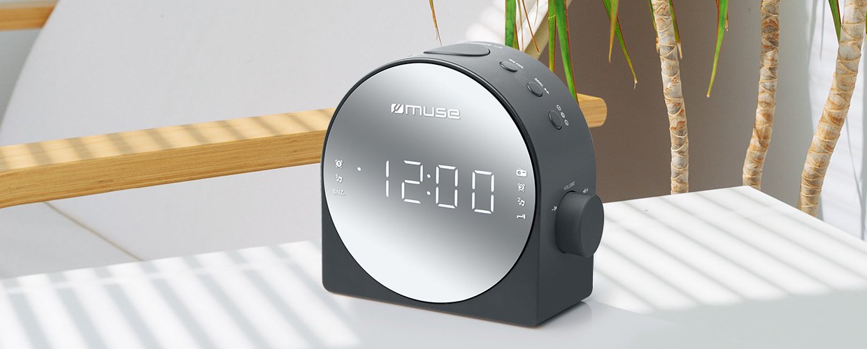 Muse Muse | Dual Alarm Clock Radio PLL | M-186CMR M-186CMR