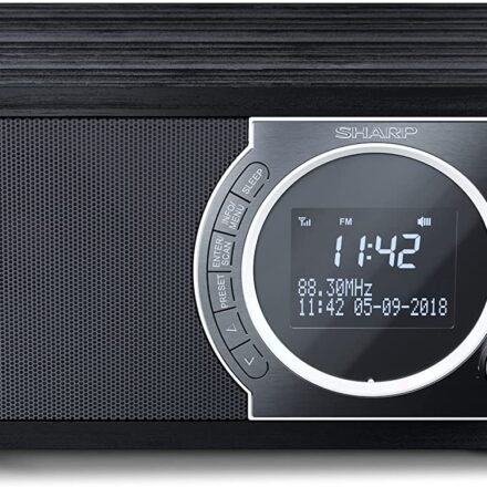 Sharp Sharp DR-450(BK) Digital Radio, FM/DAB/DAB+, Bluetooth 4.2, Alarm function, Midnight Black | Sharp | Digital Radio | DR-450(BK) | Bluetooth | Midnight Black DR-450(BK)