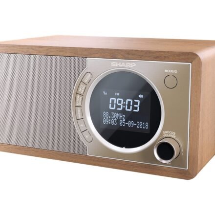 Sharp Sharp DR-450(BR) Digital Radio, FM/DAB/DAB+, Bluetooth 4.2, Alarm function, Brown | Sharp | Digital Radio | DR-450(BR) | Bluetooth | Brown DR-450(BR)