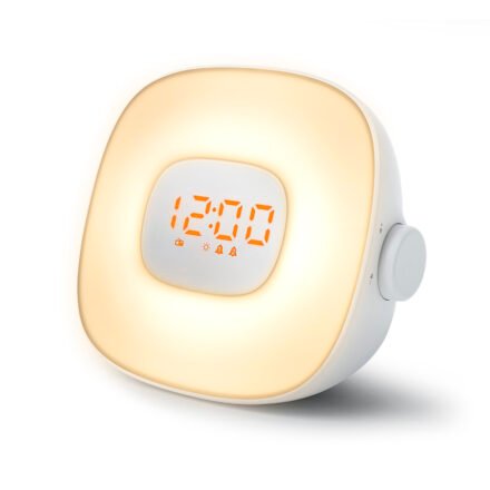 Muse Muse | Light Clock Radio | ML-198CR | Alarm function | AUX in | White ML-198CR