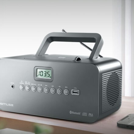 Muse Muse | Portable Bluetooth, Radio CD/MP3 Player With USB | M-30BT | Bluetooth | Black | Portable | Wireless connection M-30BT
