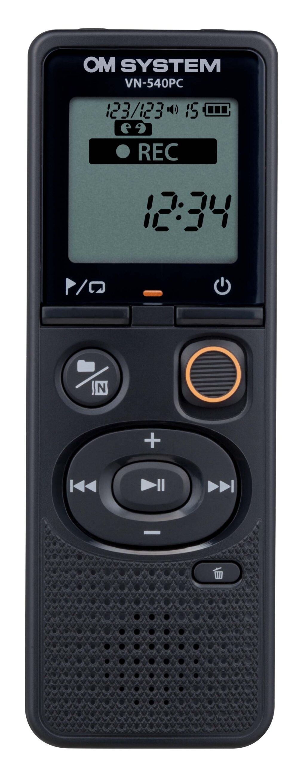 Olympus Olympus | Digital Voice Recorder (OM Branded) | VN-540PC | Black | Segment display 1.39' | WMA V420050BE000