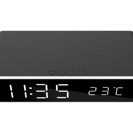 Gembird Gembird | Digital alarm clock with wireless charging function | DAC-WPC-01 | Wireless connection DAC-WPC-01