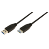 Logilink Logilink | 1m USB A - USB A 3.0 F/M | USB A | USB A CU0041