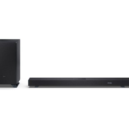 Sharp Sharp | 3.1.2 Dolby Atmos/DTS:X Soundbar with Wireless Subwoofer | HT-SBW53121(BK) | Bluetooth HT-SBW53121(BK)