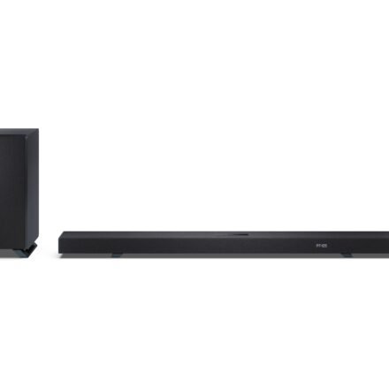 Sharp Sharp | 5.1.2 Dolby Atmos/DTS:X Soundbar with Wireless Subwoofer | HT-SBW55121(BK) | Bluetooth HT-SBW55121(BK)