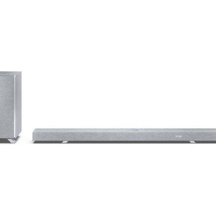 Sharp Sharp | 5.1.2 Dolby Atmos/DTS:X Soundbar with Wireless Subwoofer | HT-SBW55121(SL) | Bluetooth HT-SBW55121(SL)