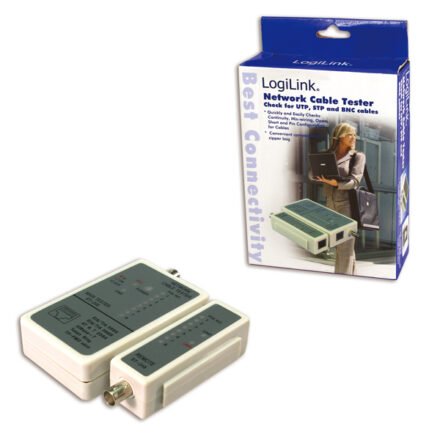 Logilink Logilink | Cable tester for RJ45 and BNC with remote unit WZ0011