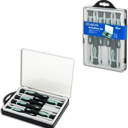 Logilink Logilink | WZ0021, Tool set, screwdriver precision, 6 pcs. | Screwdriver heads of steel for precision workDurable polypropylene handleIncl. transport boxThe set includes1x T5 x 50 mm1x T6 x 50 mm1x T7 x 50 mm1x T8 x 50 mm1x T10 x 50 mm1x T15 x 50 mmBarcode: 4052792012477 WZ0021