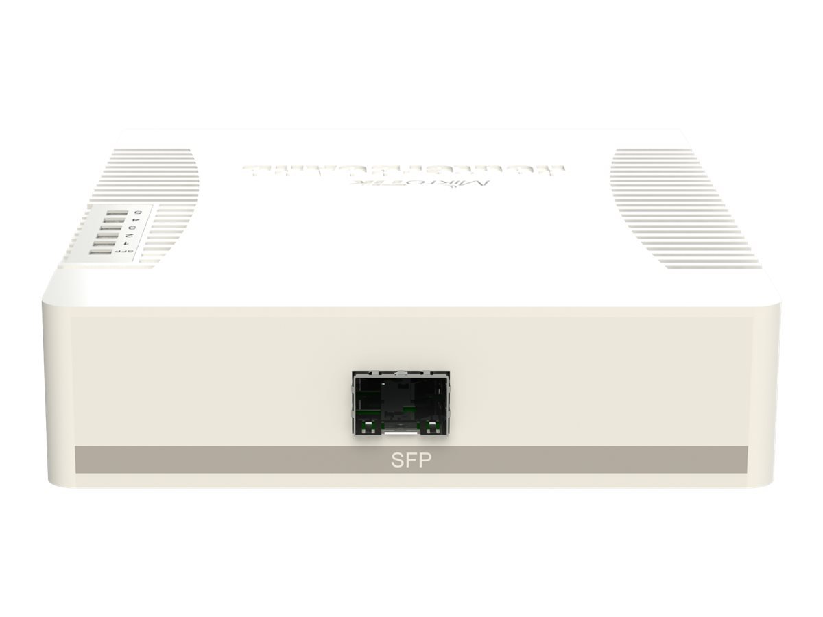 MikroTik Cloud Router Switch | RB260GSP | 1000 Mbit/s | Ethernet LAN (RJ-45) ports 5 | 12 month(s) CSS106-1G-4P-1S