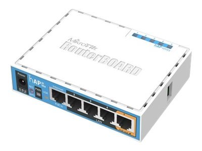 MikroTik MikroTik | RB952Ui-5ac2nD | hAP ac lite | 802.11ac | 2.4/5.0 | 867 Mbit/s | 10/100 Mbit/s | Ethernet LAN (RJ-45) ports 5 | MU-MiMO Yes | PoE in/out RB952Ui-5ac2nD