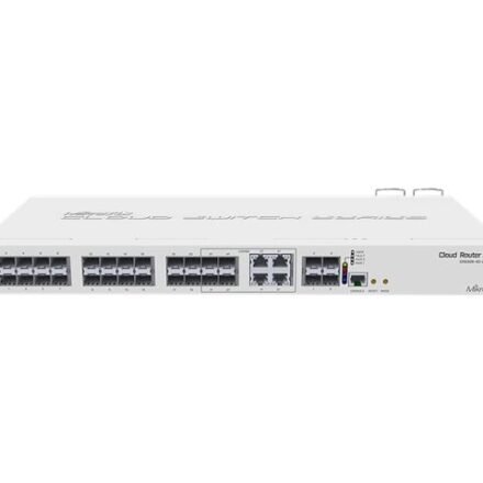 MikroTik MikroTik | Cloud Router Switch CRS328-4C-20S-4S+RM | Managed L3 | Rackmountable | Gigabit Ethernet (copper) ports quantity 4 | SFP ports quantity 20 | SFP+ ports quantity 4 | 12 month(s) CRS328-4C-20S-4S+RM