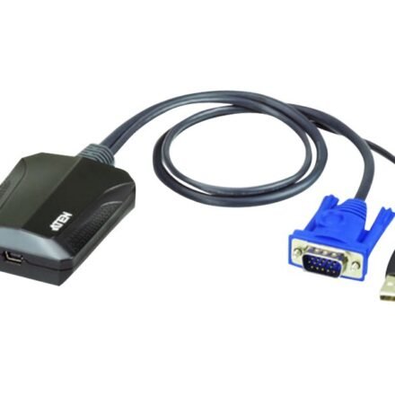 Aten Aten Laptop USB Console Adapter | Aten | Laptop USB KVM Console Crash Cart Adapter CV211-AT