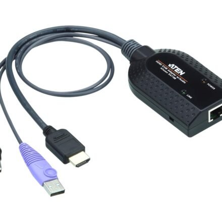 Aten Aten USB HDMI Virtual Media KVM Adapter Cable (Support Smart Card Reader and Audio De-Embedder) | Aten | USB HDMI Virtual Media KVM Adapter Cable (Support Smart Card Reader and Audio De-Embedder) KA7188-AX