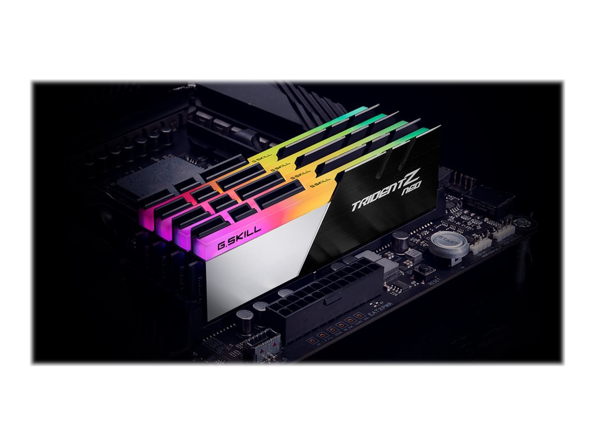 G.Skill G.Skill | Trident Z Neo | (2 x 8 GB) 16 GB | DDR4 | 3600 MHz | PC/server | Registered No | ECC No F4-3600C16D-16GTZNC