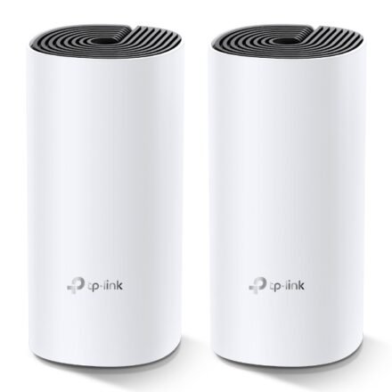 TP-LINK Whole Home Mesh WiFi System | Deco M4 (2-Pack) | 802.11ac | 300+867 Mbit/s | 10/100/1000 Mbit/s | Ethernet LAN (RJ-45) ports 2 | Mesh Support No | MU-MiMO Yes | No mobile broadband | Antenna type 2xInternal | No Deco M4(2-Pack)