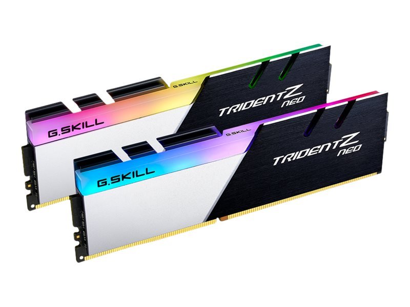 G.Skill G.Skill | Trident Z Neo | (2 x 8 GB) 16 GB | DDR4 | 3600 MHz | PC/server | Registered No | ECC No F4-3600C16D-16GTZNC