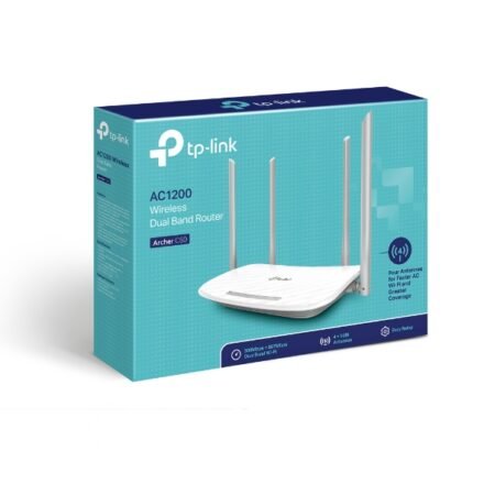 TP-LINK Router | Archer C50 | 802.11ac | 300+867 Mbit/s | 10/100 Mbit/s | Ethernet LAN (RJ-45) ports 4 | Mesh Support No | MU-MiMO No | No mobile broadband | Antenna type 2xExternal Archer C50