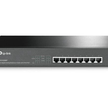 TP-LINK TP-LINK | Switch | TL-SG1008MP | Unmanaged | Desktop/Rackmountable | Gigabit Ethernet (copper) ports quantity 8 | PoE+ ports quantity 8 | Power supply type Single | 36 month(s) TL-SG1008MP