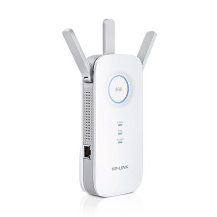 TP-LINK TP-LINK | Extender | RE450 | 802.11ac | 2.4GHz/5GHz | 450+1300 Mbit/s | 10/100/1000 Mbit/s | Ethernet LAN (RJ-45) ports 1 | MU-MiMO No | no PoE | Antenna type 3xExternal RE450