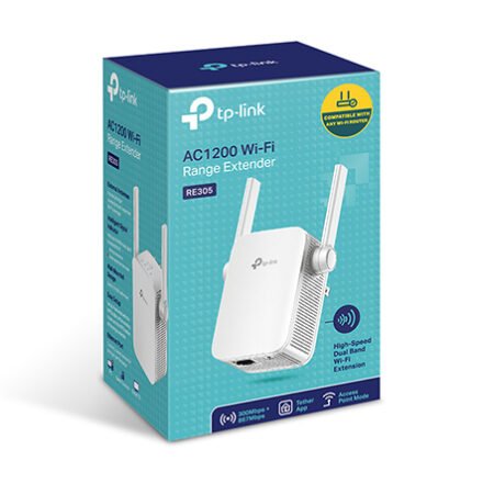 TP-LINK TP-LINK | Extender | RE305 | 802.11ac | 2.4GHz/5GHz | 300+867 Mbit/s | 10/100 Mbit/s | Ethernet LAN (RJ-45) ports 1 | MU-MiMO No | no PoE | Antenna type 2xExternal RE305