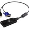 Aten Aten | USB VGA KVM Adapter | 1 x RJ-45 Female, 1 x USB Male, 1 x HDB-15 Male KA7570-AX