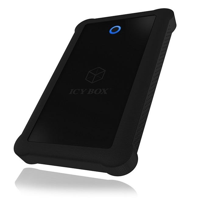 Raidsonic Raidsonic | ICY BOX | IB-233U3-B External enclosure for 2.5" SATA HDD/SSD with USB 3.0 interface and silicone protection sleeve | SATA I, II, III | USB 3.0 | 2.5" IB-233U3-B
