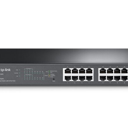 TP-LINK TP-LINK | Switch | TL-SG1016PE | Web Managed | Desktop/Rackmountable | Gigabit Ethernet (copper) ports quantity 16 | PoE+ ports quantity 8 | 36 month(s) TL-SG1016PE
