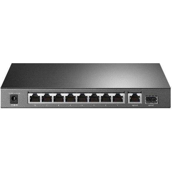TP-LINK TP-LINK | Switch | TL-SG1210P | Unmanaged | Desktop | Gigabit Ethernet (copper) ports quantity 1 | SFP ports quantity 1 | PoE+ ports quantity 8 | 36 month(s) TL-SG1210P