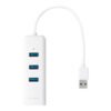 TP-LINK TP-LINK | USB 3.0 3-Port Hub & Gigabit Ethernet Adapter 2 in 1 USB Adapter | UE330 UE330