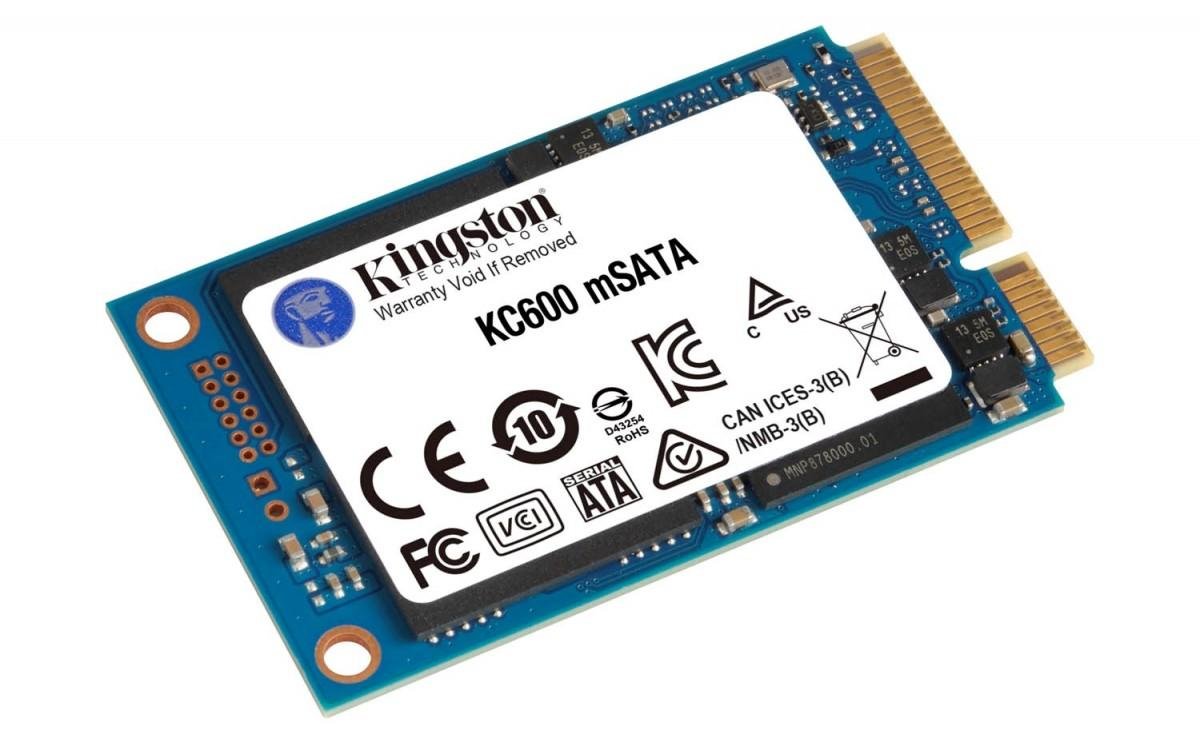 Kingston Kingston | KC600 | 512 GB | Solid-state drive interface mSATA | Read speed 550 MB/s | Write speed 520 MB/s SKC600MS/512G