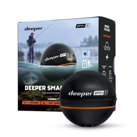 Deeper Deeper | Smart Sonar PRO+2 | Sonar | Wi-Fi | Black ITGAM1080