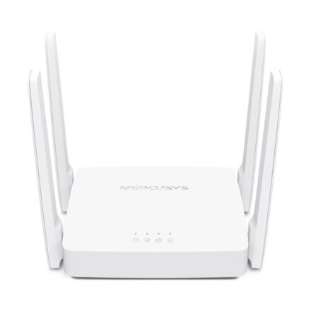 Mercusys AC1200 Wireless Dual Band Router | AC10 | 802.11ac | 300+867 Mbit/s | 10/100 Mbit/s | Ethernet LAN (RJ-45) ports 2 | Mesh Support No | MU-MiMO Yes | No mobile broadband | Antenna type 4xFixed | No AC10