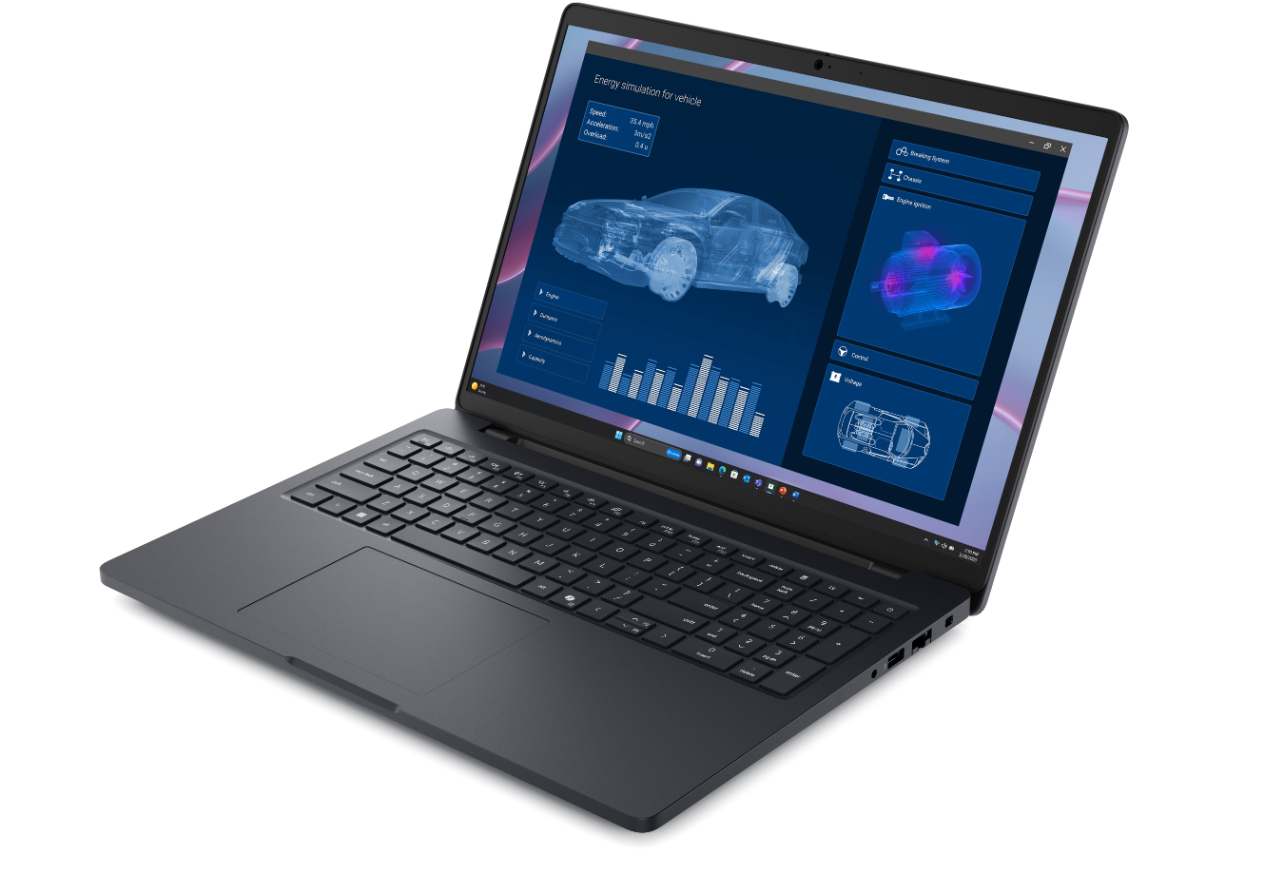 Dell Dell Pro Max 16 MC16255 | 16 " | FHD+ | AMD Ryzen AI 9 HX PRO | 370 | 64 GB | LPDDR5x | Solid-state drive capacity 1000 GB | NVIDIA RTX PRO 1000 Blackwell | GDDR7 | 8 GB | Windows 11 Pro | Bluetooth version 5.4 | Keyboard language English | Keyboard backlit | Warranty 36 month(s) | Battery warranty 12 month(s) 1022839267/1